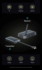 Bộ Truyền Hình Ảnh Qua HDMI Không Dây Baseus 4K Wireless Display Dongle Adapter Cho Smartphone/ iPad/ Macbook