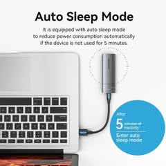 Box Đựng Ổ Cứng Di Động SSD M.2 Vention M.2 NGFF SSD Enclosure KPFH0 (USB 3.1 Gen 2-C)