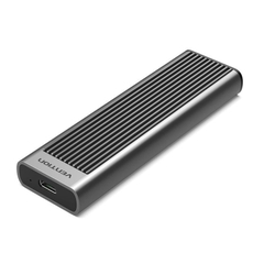 Box Đựng Ổ Cứng Di Động SSD M.2 Vention M.2 NVMe SSD Enclosure KPKH0 (USB 3.1 Gen 2-C, with Heat Sink)
