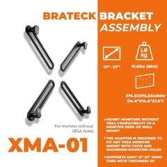 Kẹp Màn Hình Brateck XMA-01, dành cho các màn hình không có chuẩn VESA