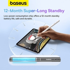 Bút Cảm Ứng Baseus Smooth Writing 2 Series Stylus Lite with LED Indicators, Moon White