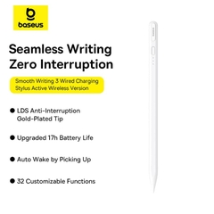 Bút Cảm Ứng Baseus Smooth Writing 3 Wired Charging Stylus Active