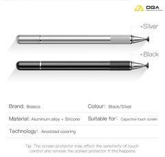 Bút cảm ứng điện dung 2 trong 1 Baseus Golden Cudgel Capacitive Stylus Pen