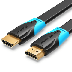 Cáp HDMI 2.0 VENTION VAA-B02 (Flat Cable, 4K@60Hz, 3D, 18Gbps)