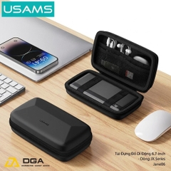 Túi Phụ Kiện USAMS Jane09 8inch – Chống Thấm Nước, Nhỏ Gọn, Bảo Vệ Phụ Kiện Công Nghệ Tối Ưu
