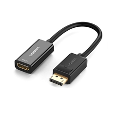 Cáp chuyển đổi DisplayPort sang HDMI UGREEN MM137 – Hỗ trợ Full HD, đầu tiếp xúc mạ vàng