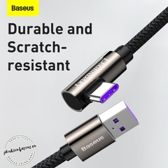 Cáp sạc nhanh 66W USB Type C Legend Series Elbow Fast Charging Data Cable