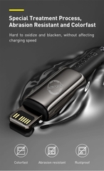 Cáp sạc nhanh C to Lightning 20W Baseus Tungsten Gold Fast Charging Data Cable