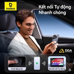 Carplay Không Dây Baseus SafeJourney Series (Dual-screen Control)