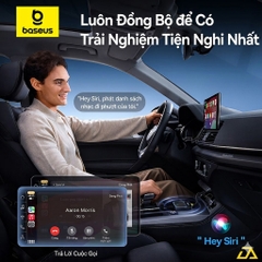 Carplay Không Dây Baseus SafeJourney Series (Dual-screen Control)