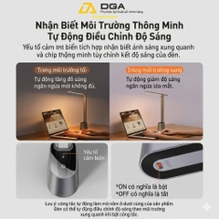 Đèn để bàn thông minh Baseus Smart Eye Series Charging Folding Reading Desk Lamp