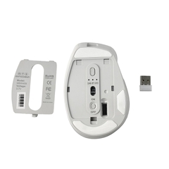 Chuột Không Dây Mytechsun MBW459 Silent: Chuột Bluetooth Dual Mode, Pin Sạc lên đến 30 Ngày