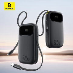 Pin sạc dự phòng Baseus EnerFill FC31 20000mAh 22.5W (Digital Display, with 2 Built-in Cables)
