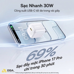 Củ Sạc Nhanh Baseus EnerFill FN22 30W (1*Type-C port, iPhone / iPad / Samsung)