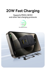 Củ Sạc Nhanh Baseus Palm C+U 20W (For iPhone/iPad/Samsung/Google Pixel)