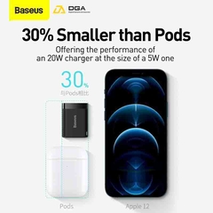 Cóc sạc nhanh nhỏ gọn Baseus Super Si Pro Quick Charger 1C 20W