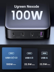 Củ sạc UGREEN Nexode 100W Desktop Charger 90736