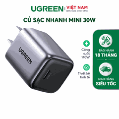 Củ sạc UGREEN Nexode 30W USB-C PD GaN 90901 15329