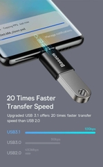 Đầu chuyển OTG Type C to USB 3.1 tốc độ cao Baseus Ingenuity Series Mini OTG Gen2