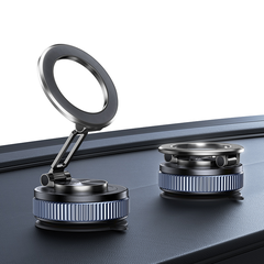 Đế Giữ Điện Thoại Hút Chân Không Từ Tính Trên Ô Tô USAMS ZJ084 (3-Axis folding, N52 Strong magnetic adsorption, 720° Rotation)