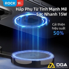 Đế Sạc Không Dây 4-in-1 15W ROCK W52 Multifunctional