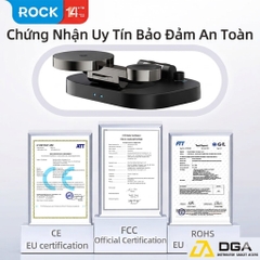 Đế Sạc Không Dây 4-in-1 15W ROCK W52 Multifunctional