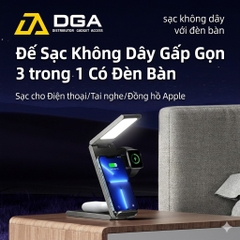 Đế sạc không dây USAMS CD181 15W 3in1