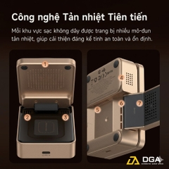 Đế Sạc Từ Tính Không Dây 3-in-1 MCDODO MagQ CH-519 15W (Qi2, Multiple Cooling Modules)