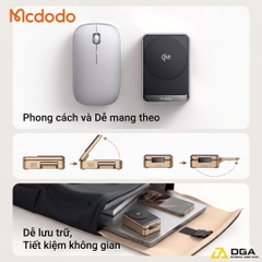 Đế Sạc Từ Tính Không Dây 3-in-1 MCDODO MagQ CH-519 15W (Qi2, Multiple Cooling Modules)