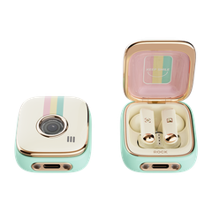 Tai Nghe Không Dây ROCK Retro Style TWS Earphones