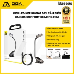 Đèn LED kẹp bàn Baseus Comfort Reading Mini Clip Lamp không dây cảm ứng