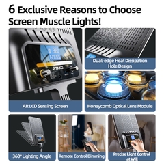 Đèn RGB Studio Streaming chuyên nghiệp Rtako AR GTB-P300T (19″ Panel Light)