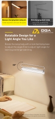 Đèn treo đế hít nam châm Baseus Magnetic Stepless Dimming Charging Desk Lamp Pro chống mỏi mắt - Tặng kèm đế đèn