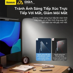 Đèn Treo Màn Hình Chống Chói Bảo Vệ Mắt Baseus i-wok2 Series USB Asymmetric Light Source Screen Hanging Light