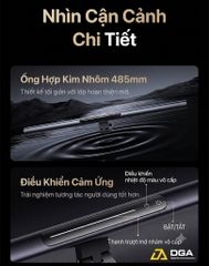 Đèn treo màn hình Baseus i-wok 3 Series Asymmetric Light Source Magnetic Screen Hanging Light (Ra > 95, i wok 3 Series)