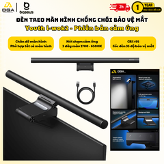 Đèn Treo Màn Hình Chống Chói Bảo Vệ Mắt Baseus i-wok2 Series USB Asymmetric Light Source Screen Hanging Light