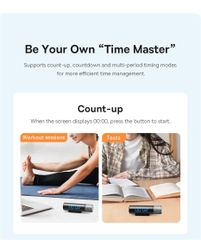 Đồng Hồ Báo Thức Hẹn Giờ Đếm Ngược Màn Hình Kỹ Thuật Số Baseus Heyo Series Magnetic Countdown Timer