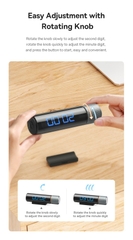 Đồng Hồ Báo Thức Hẹn Giờ Đếm Ngược Màn Hình Kỹ Thuật Số Baseus Heyo Series Magnetic Countdown Timer