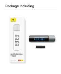 Đồng Hồ Báo Thức Hẹn Giờ Đếm Ngược Màn Hình Kỹ Thuật Số Baseus Heyo Series Magnetic Countdown Timer