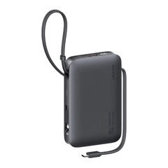 Pin sạc dự phòng USAMS CD228 20W Fast Charging Digital Display Power Bank With Type C+Lightning Cables - XR Series 10000mAh