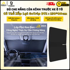 Dù Che Nắng Cửa Kính Trước Có Thể Xếp Lại Dùng Cho Xe Ô Tô Baseus GoTrip DT1 (Self-developed BSC Cooling Tech, >99.95% UV Blocking Rate, UPF2000+ Sun Protection)