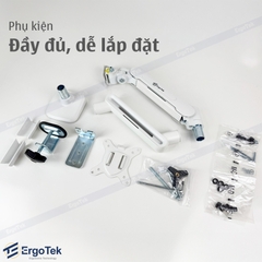 Giá treo màn hình máy tính Ergotek EZ100 tương thích 27 - 42 inch và tải trọng 12kg