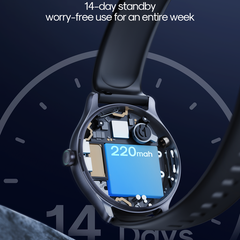 Đồng hồ thông minh Joyroom FC1 / FC2 Classic Series Smart Watch  Dark Gray