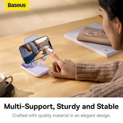 Giá Đỡ Điện Thoại Baseus Seashell Series Folding Phone Stand Cluster Có Thể Gập Lại Dùng Cho Điện thoại