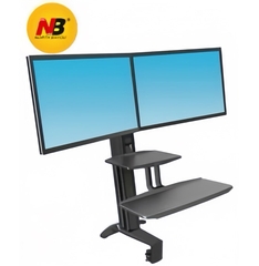 Giá treo gắn bàn 2 LCD NB L100 (22-32