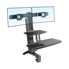Giá treo gắn bàn 2 LCD NB L100 (22-32