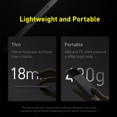 Pin Sạc Dự Phòng Laptop Baseus Blade High Power Digital Display Quick Charge Power Bank 20000mAh 100W (Sạc siêu nhanh, 4 cổng sạc Cx2 + USBx2, kèm cáp C to C, New Upgrade Version)