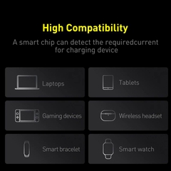 Pin Sạc Dự Phòng Laptop Baseus Blade High Power Digital Display Quick Charge Power Bank 20000mAh 100W (Sạc siêu nhanh, 4 cổng sạc Cx2 + USBx2, kèm cáp C to C, New Upgrade Version)