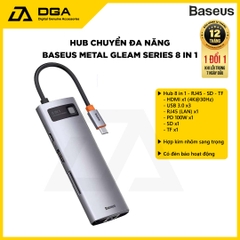 Hub chuyển đổi đa năng Baseus Metal Gleam Series Multifunctional Docking Station