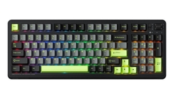 Bàn phím cơ Machenike KG98 Tri-mode Purple Gold switch